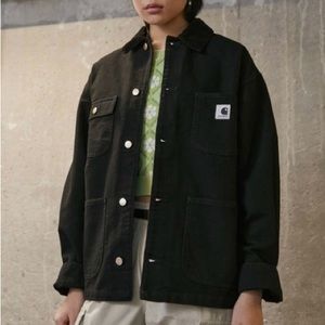 Carhartt Work In Progress Black Michigan Coat XS